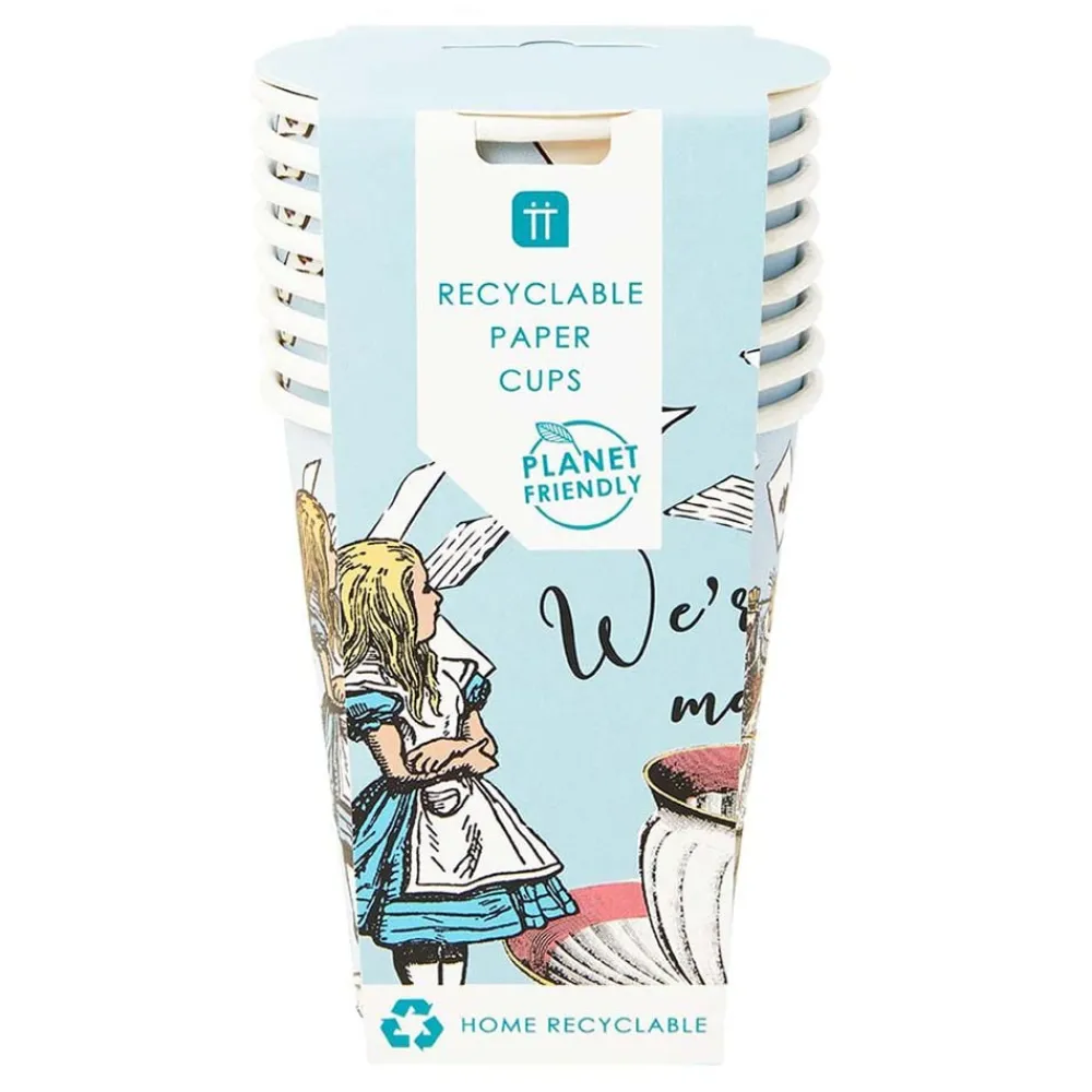 Talking Tables Ltd Papkrus Alice Wonderland - Borddækning