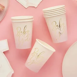 CG Global Products Ltd Papkrus Baby Girl Lyserød - Borddækning