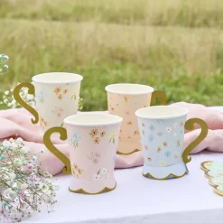 CG Global Products Ltd Papkrus Floral Pastel - Borddækning