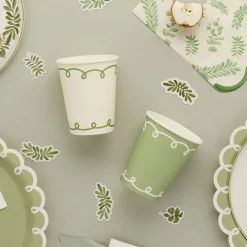 CG Global Products Ltd Papkrus Grønne Blade Botanic - Borddækning
