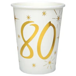 Santex Papkrus 30 Guld/Hvid - Borddækning