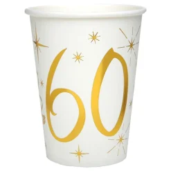 Discount Santex Papkrus 60 Guld/Hvid
