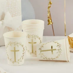 CG Global Products Ltd Papkrus Kors Guld - Borddækning