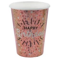 Sale Santex Papkrus Sparkling Happy Birthday Rosaguld