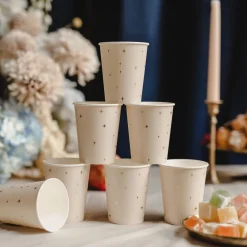 Online PartyDeco sp. z o.o. Papkrus Stjerner Beige