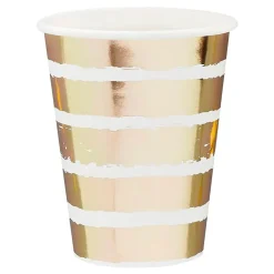 Discount CG Global Products Ltd Papkrus Stribede Guld Metallic