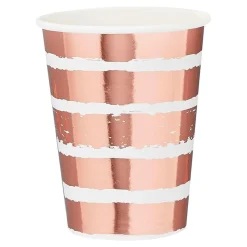 CG Global Products Ltd Papkrus Stribede Rosaguld Metallic - Oppyntning|Borddækning