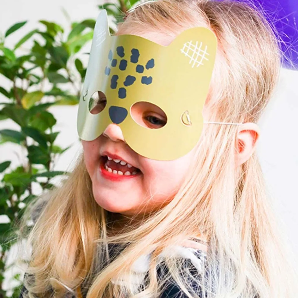 Folat B.V. Papmasker Zoo Party - Masker