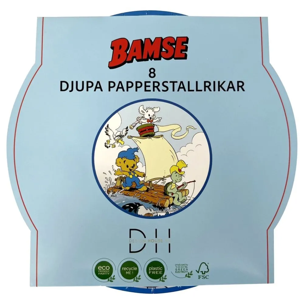 Hot Design House 95 AB Pappskåle Båd Bamse