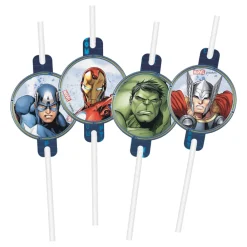Globos Europe B.V. Papsugerør Avengers Infinity Stones - Borddækning|Drinkstilbehør