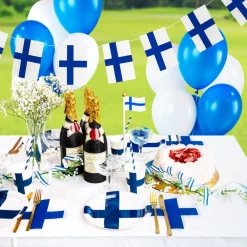 Best Design House 95 AB Papsugerør Finske Flag