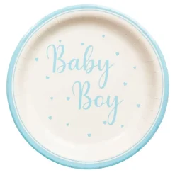 Outlet Hisab/Joker Company AB Paptallerkener Baby Boy Lyseblå