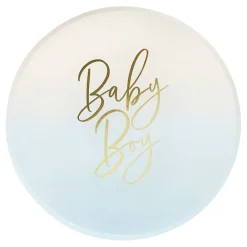 CG Global Products Ltd Paptallerkener Baby Boy Lyseblå