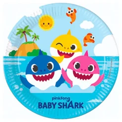 Outlet Globos Europe B.V. Paptallerkener Baby Shark