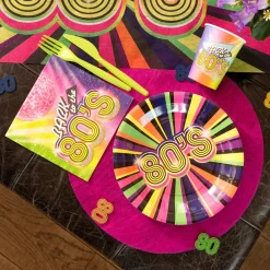 Sale Santex Paptallerkener Back to the 80's