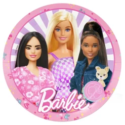 Santex Paptallerkener Barbie™ Friends - Borddækning