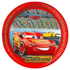 Globos Europe B.V. Paptallerkener Biler/Cars 3 - Borddækning