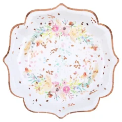 Santex Paptallerkener Blomster - Borddækning