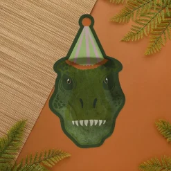 New CG Global Products Ltd Paptallerkener Dinosaurer T-Rex