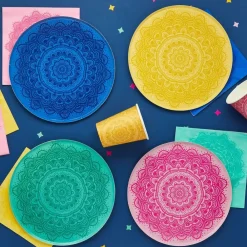 CG Global Products Ltd Paptallerkener Diwali - Borddækning