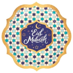 Boland Party Partners B.V. Paptallerkener Eid Mubarak - Borddækning
