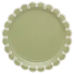 Clearance CG Global Products Ltd Paptallerkener Grønne Blade Botanic