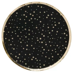 CG Global Products Ltd Paptallerkener Guld Stjerner Umrah - Borddækning