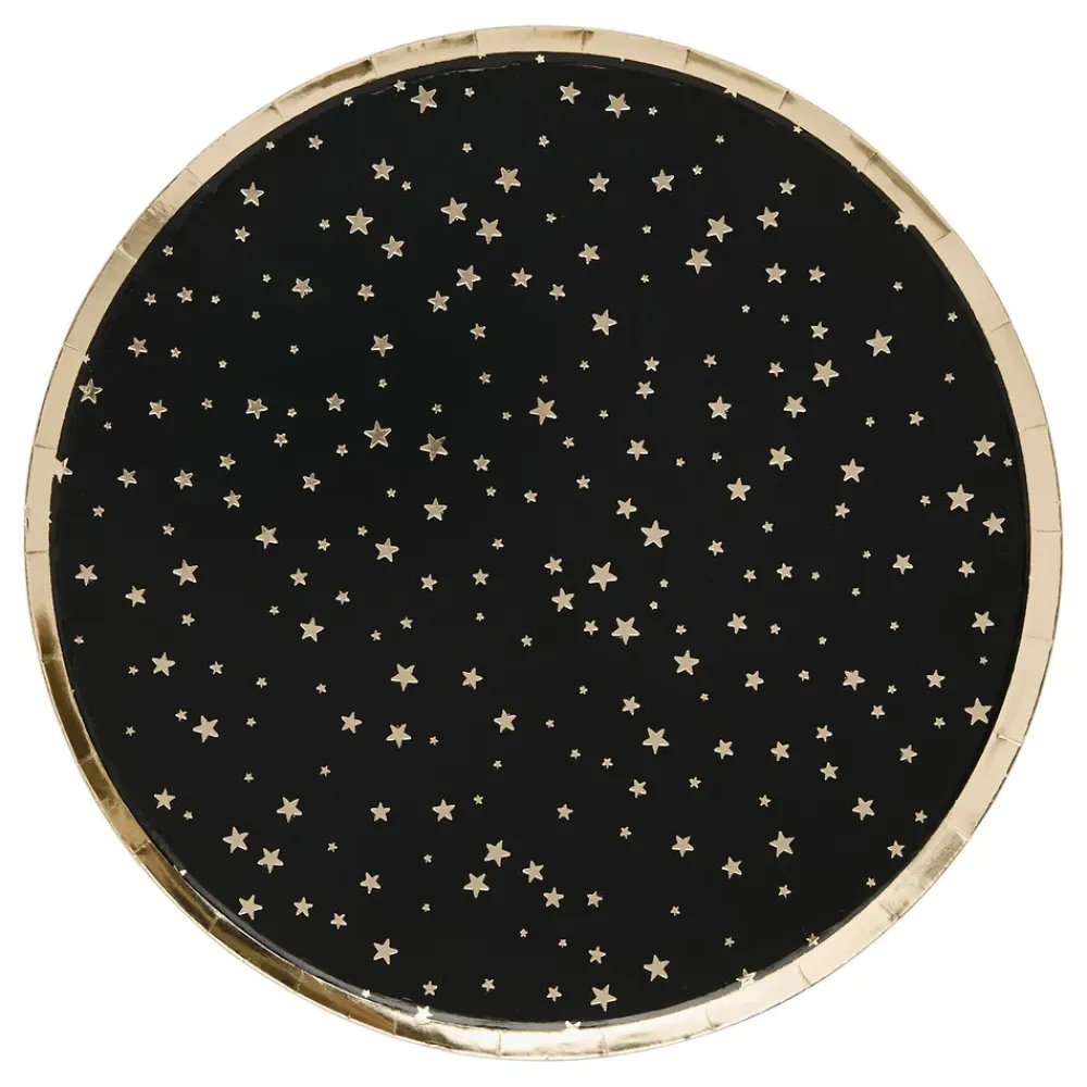 CG Global Products Ltd Paptallerkener Guld Stjerner Umrah - Borddækning