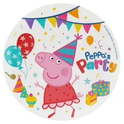 Santex Paptallerkener Gurli Gris™ Peppa’s Party - Borddækning