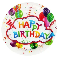 Online Inter Agenturer AB Paptallerkener Happy Birthday