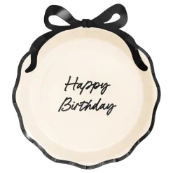 Clearance PartyDeco sp. z o.o. Paptallerkener Happy Birthday Roset