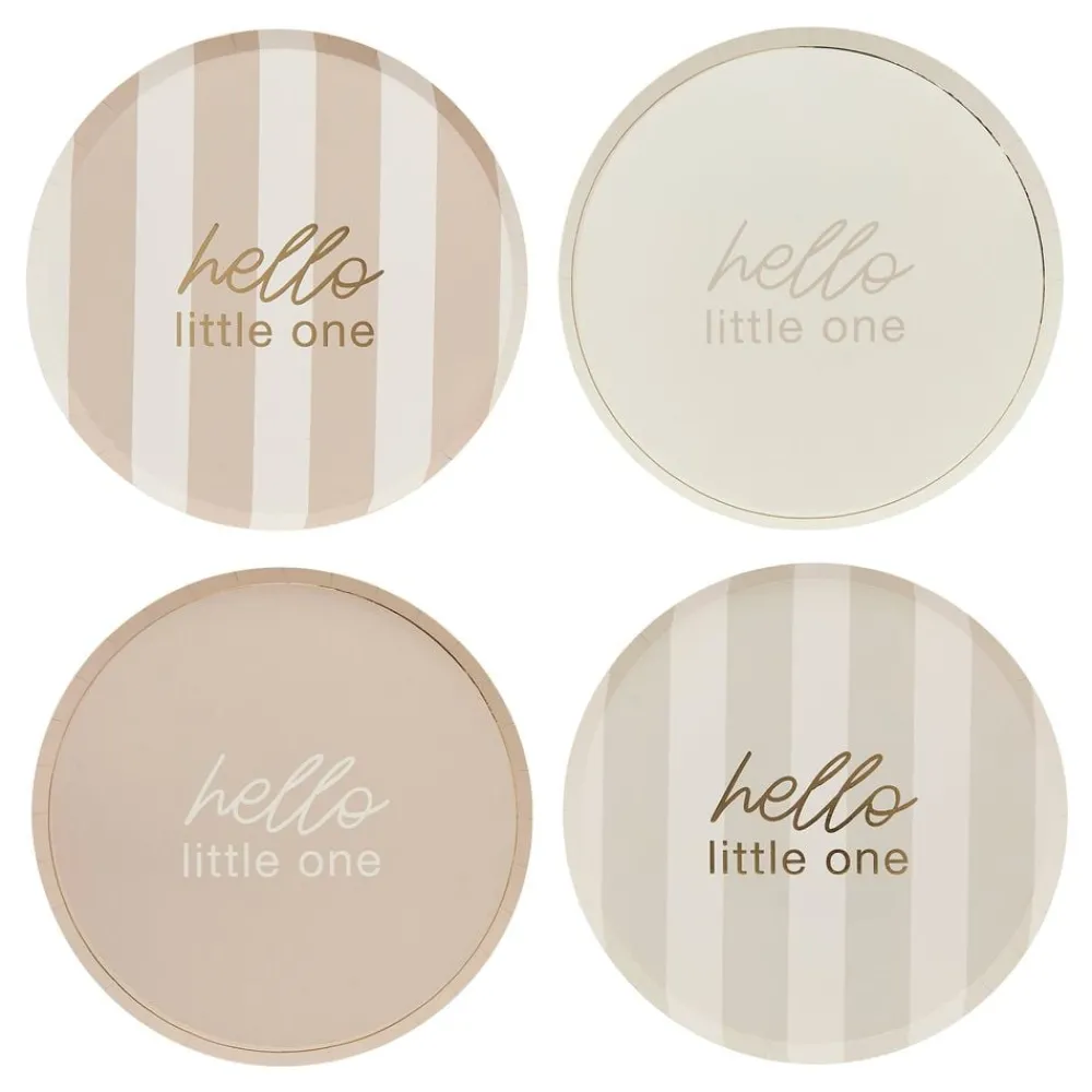 CG Global Products Ltd Paptallerkener Hello Little One - Borddækning