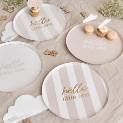 CG Global Products Ltd Paptallerkener Hello Little One - Borddækning