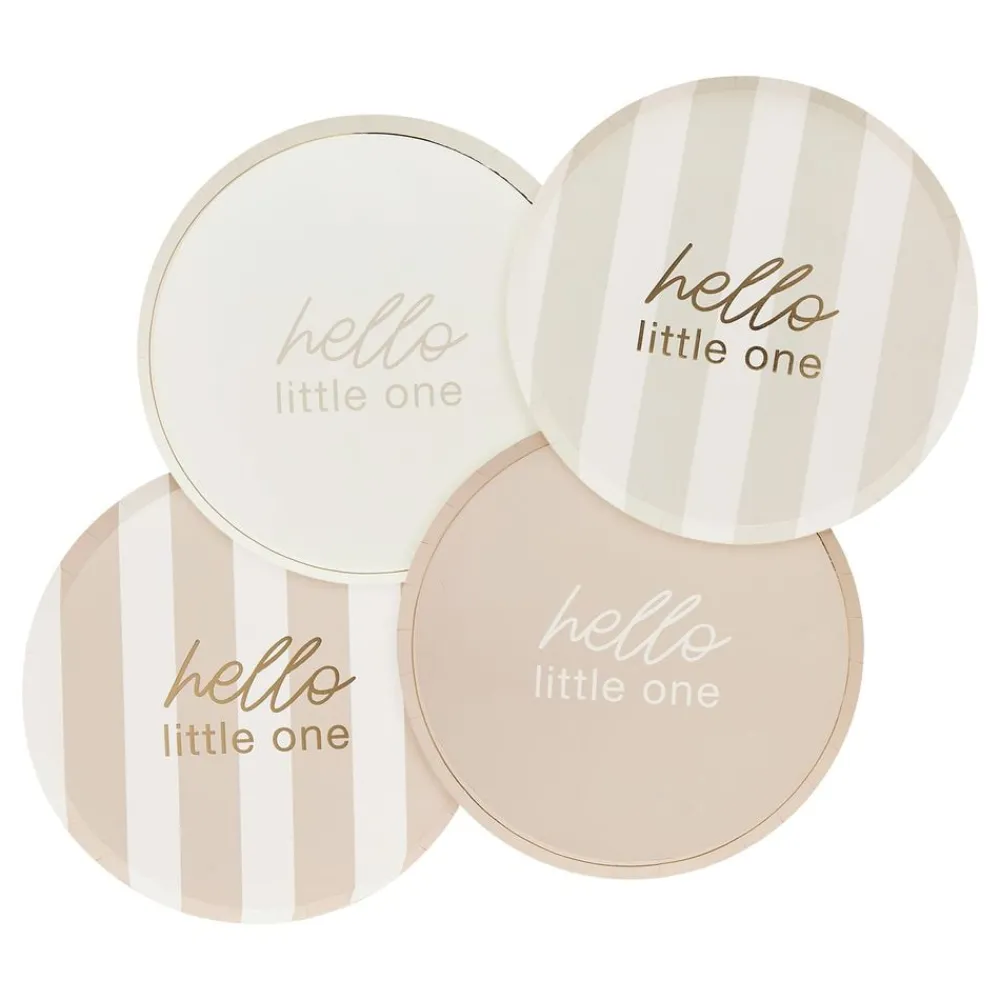 CG Global Products Ltd Paptallerkener Hello Little One - Borddækning