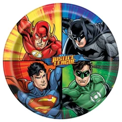 Unique UK Inc t/as Unique Party Paptallerkener Justice League - Merchandise|Borddækning
