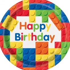 Unique UK Inc t/as Unique Party Paptallerkener LEGO - Borddækning