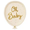 Outlet PartyDeco sp. z o.o. Paptallerkener Oh Baby Ballon