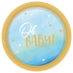 Reithmüller Europe GmbH Paptallerkener Oh Baby Boy - Borddækning
