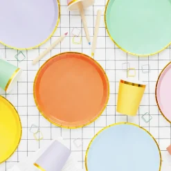 PartyDeco sp. z o.o. Paptallerkener Pastel - Borddækning