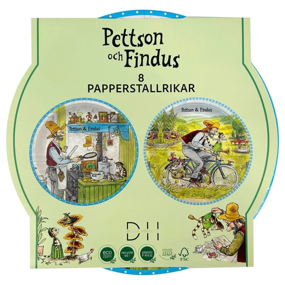 Design House 95 AB Paptallerkener Pettson & Findus
