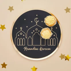CG Global Products Ltd Paptallerkener Ramadan Kareem - Borddækning