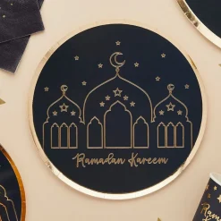 CG Global Products Ltd Paptallerkener Ramadan Kareem - Borddækning