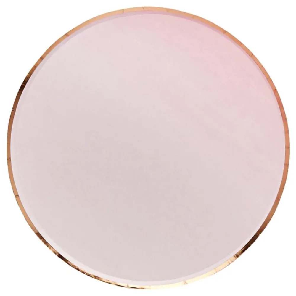 CG Global Products Ltd Paptallerkener Rosaguld/Lyserød Ombre - Oppyntning|Borddækning