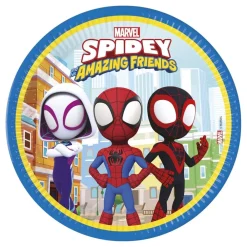 Clearance Globos Europe B.V. Paptallerkener Spidey og Hans Fantastiske Venner