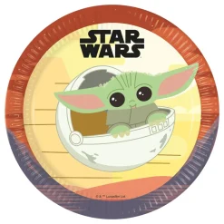 Discount Globos Europe B.V. Paptallerkener Star Wars Grogu