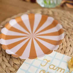 Hot PartyDeco sp. z o.o. Paptallerkener Stripes Mix