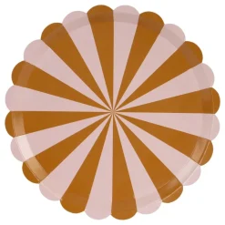 Hot PartyDeco sp. z o.o. Paptallerkener Stripes Mix
