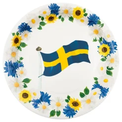 Discount Hisab/Joker Company AB Paptallerkener Svenske Blomster