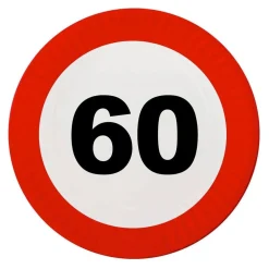ESPA NV Paptallerkener Trafikskilt 60 - Borddækning