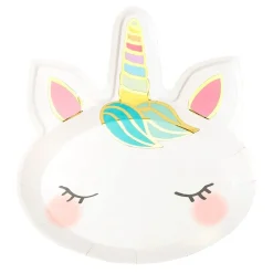 Best Talking Tables Ltd Paptallerken Love Unicorns Enhjørningehoved